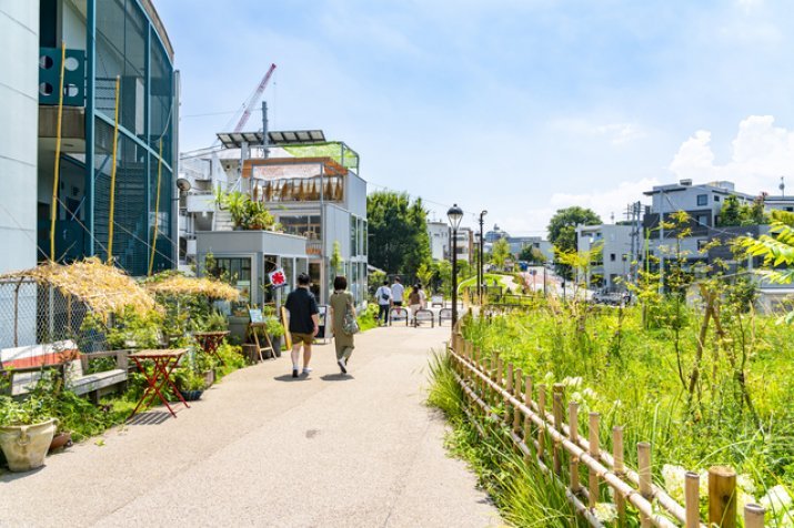 下北沢の街並み