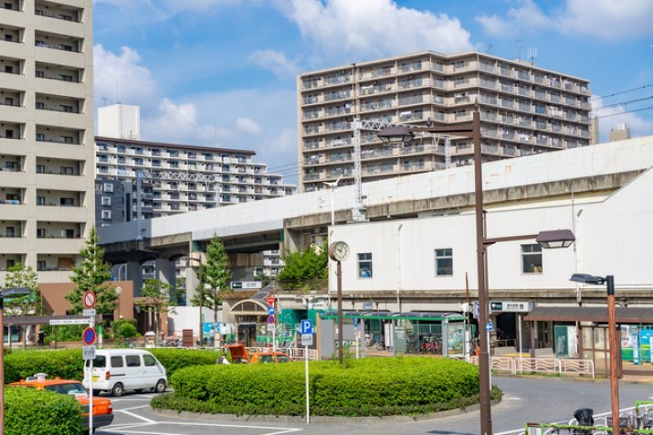 東大島駅前